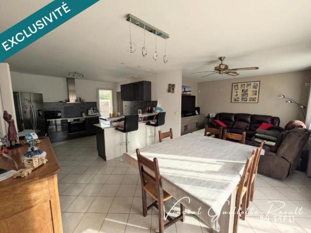 Maison 5 pièces – Garage terrain 898m²