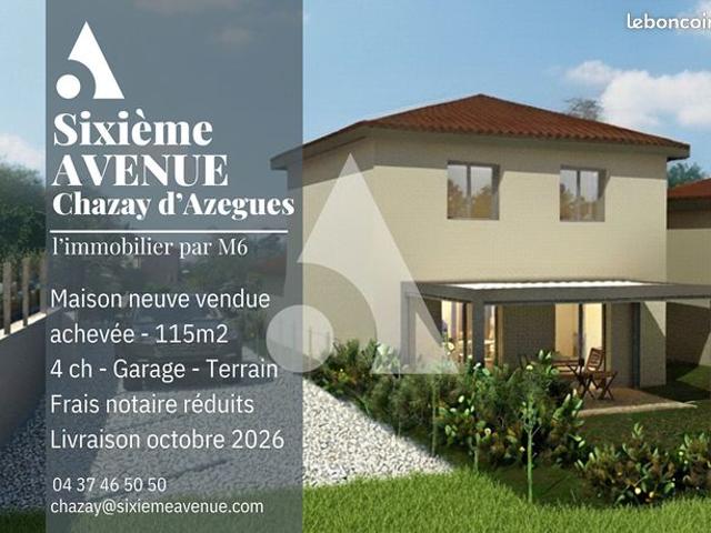 Maison 6 pièces 115 m²