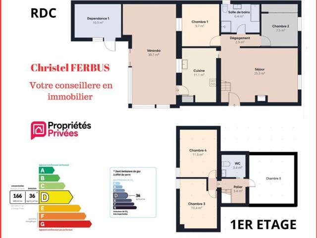 Maison 6 pièces 127 m²