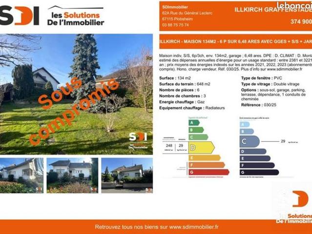 Maison 6 pièces 134 m²