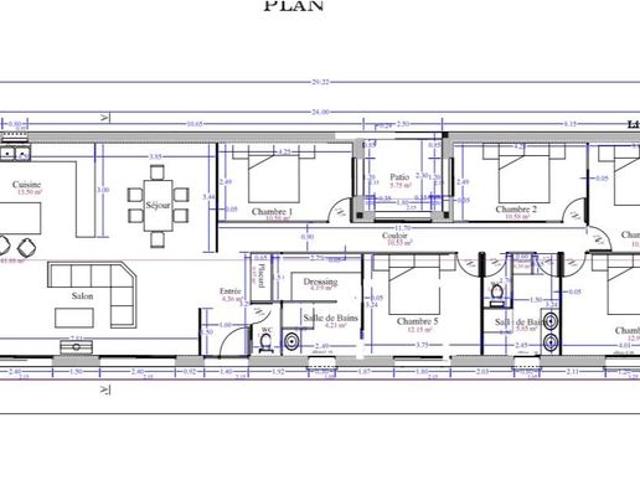 Maison 6 pièces 148 m²