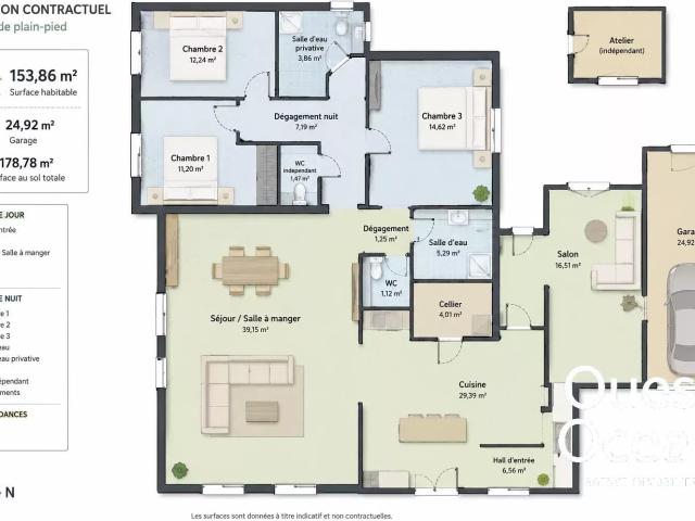 Maison 6 pièces 154 m²