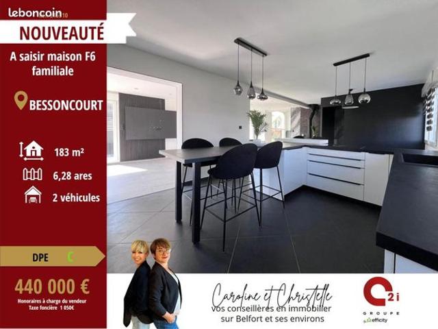 Maison 6 pièces 182 m²