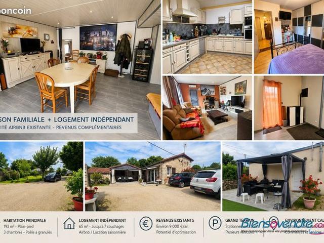 Maison 6 pièces 190 m²