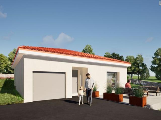 Maison 72 m² avec terrain à SAINT JUST SAINT RAMBERT 42