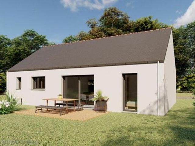 Maison 74 m² avec terrain à LE TOUR DU PARC 56