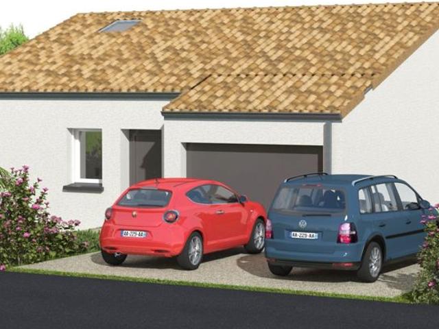 Maison 75.74 m² avec terrain à TILLIERES 49