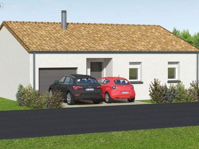 Maison 76.88 m² avec terrain à BOUAYE 44