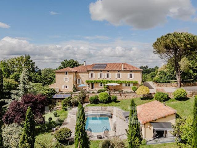Maison avec piscine et jardin