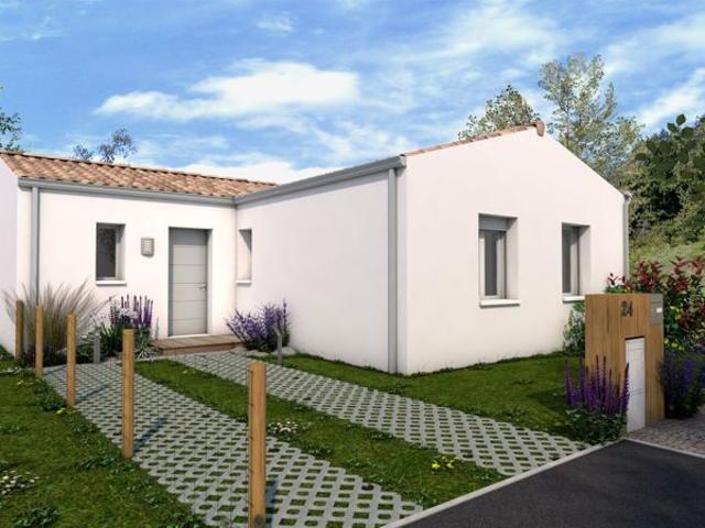 Maison 80.3 m² avec terrain à LE GUE D'ALLERE