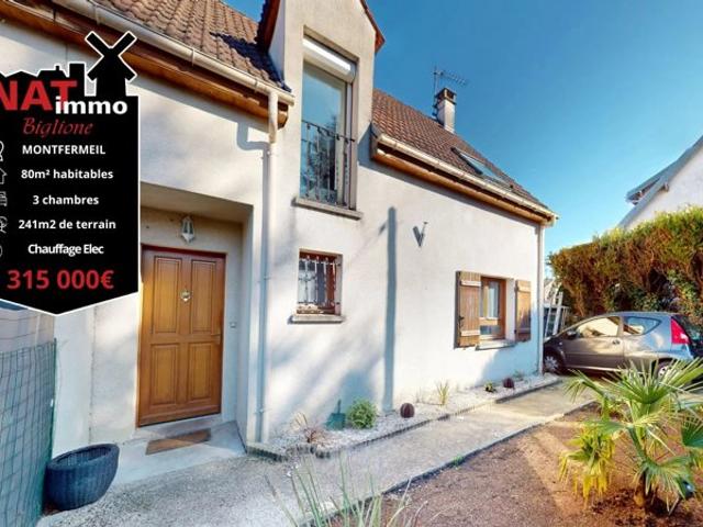 Maison 80 m2 4 pièces