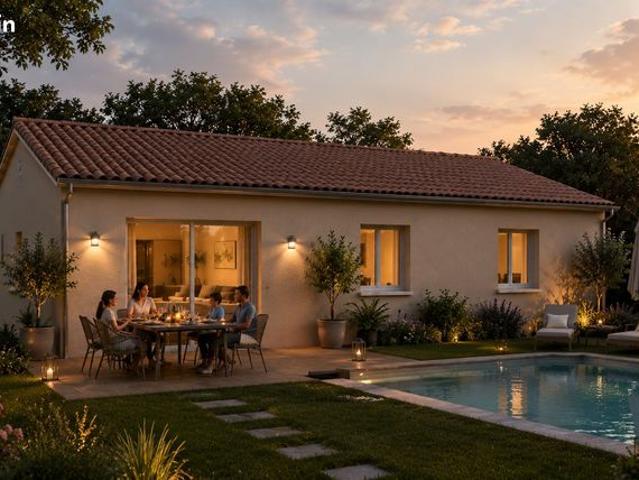Maison 80 m² avec terrain à VIDAUBAN 83