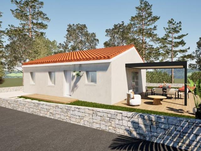 Maison 80 m² avec terrain à ANDREZIEUX BOUTHEON 42