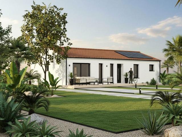Maison 82.01 m² avec terrain à SAINT JUST LUZAC