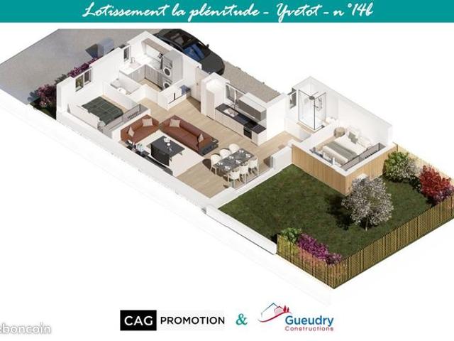 Maison 82 m² Yvetot