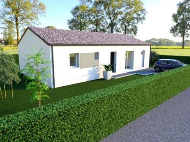 Maison 83.38 m² avec terrain à SAINT COLOMBAN 44
