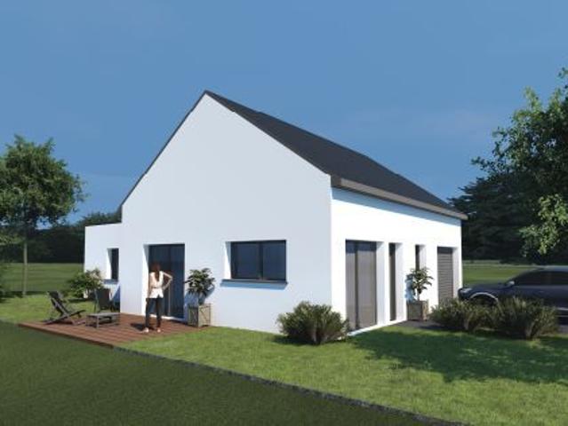 Maison 83.4 m² avec terrain à LOCMINE 56