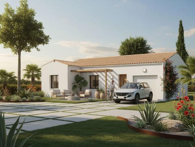 Maison 83.67 m² avec terrain à SAINT JUST LUZAC