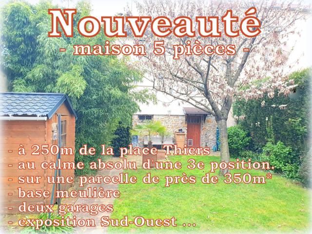 Maison 84 m2 5 pièces