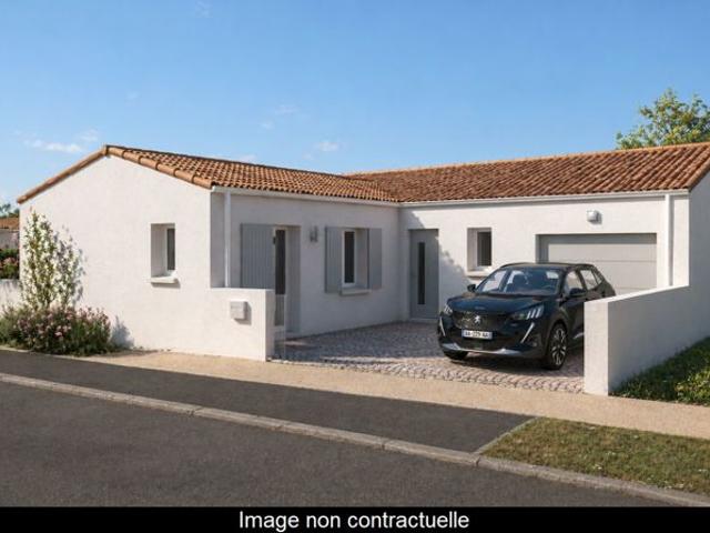 Maison 84 m² avec terrain à SAINT JEAN DE LIVERSAY 17