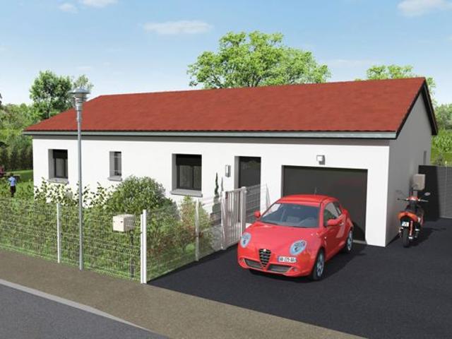 Maison 85.2 m² avec terrain à TIGNIEU JAMEYZIEU 38