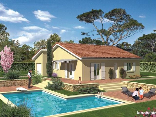 Maison 85 m² avec terrain à TREPT 38