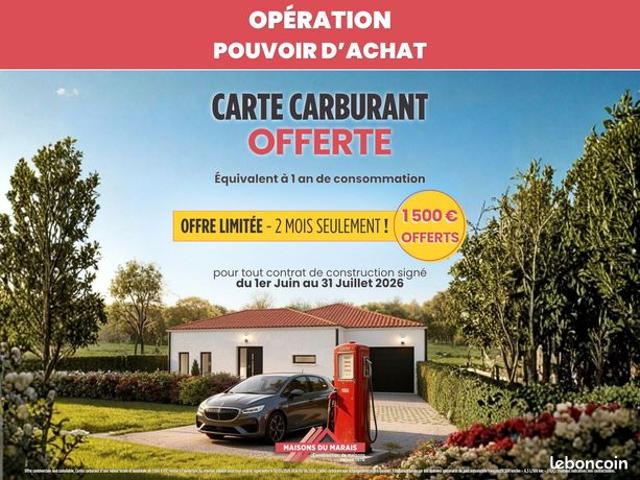 Maison 85 m² avec terrain à ANAIS