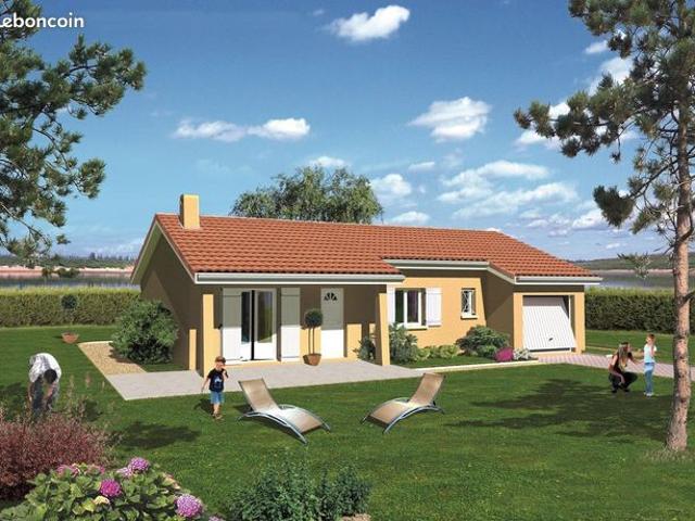 Maison 85 m² avec terrain à CESSIEU 38