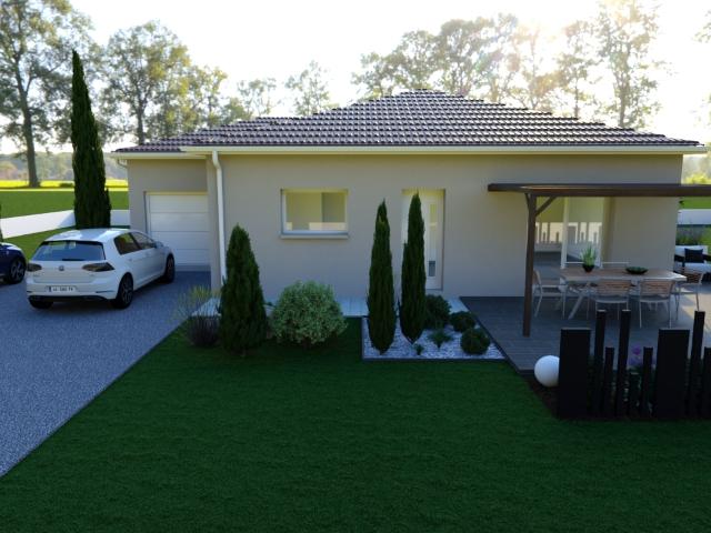 Maison 85M² terrain 420M²