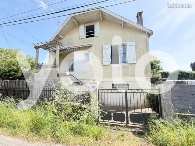 Maison 86 m² 2 chambres + bureau avec piscine et terrain – Neuvic