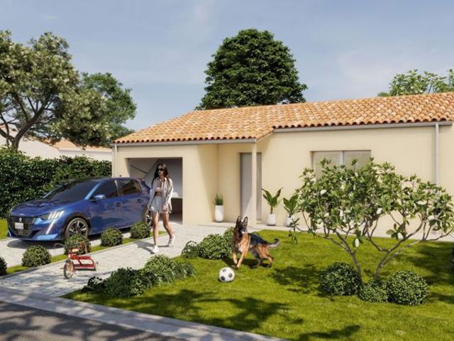 Maison 87.18 m² avec terrain à MONTAMISE