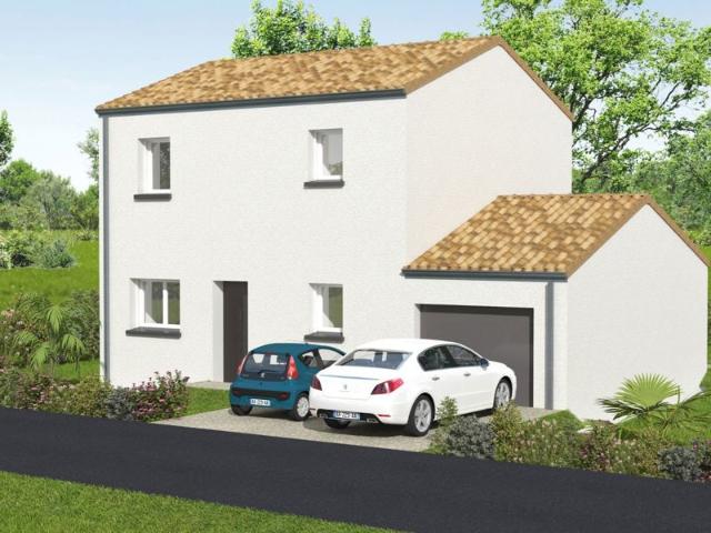 Maison 87.79 m² avec terrain à LA CHEVALLERAIS 44