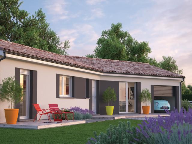 Maison 87 m2 st germain et mons