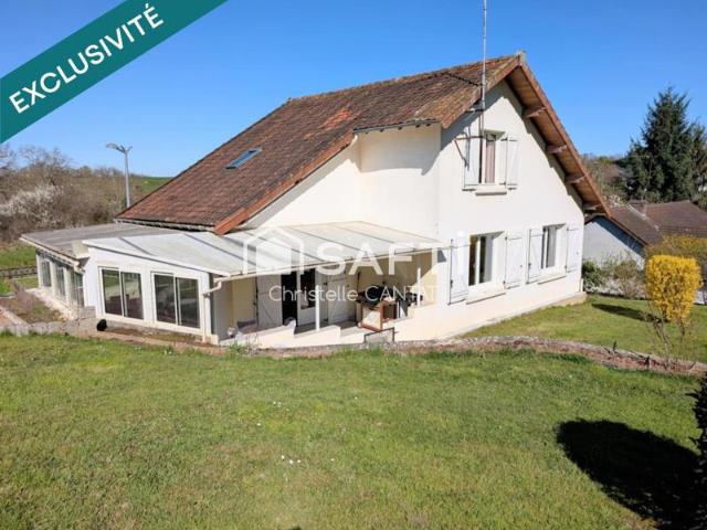 Maison 87m², 3 chambres, garage, terrain