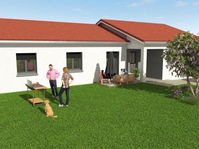 Maison 88.67 m² avec terrain à SAINT SORLIN DE MORESTEL 38
