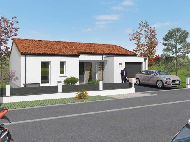 Maison 88 m² 4 pièces + Terrain de 264 m² à MOUILLERON LE CAPTIF