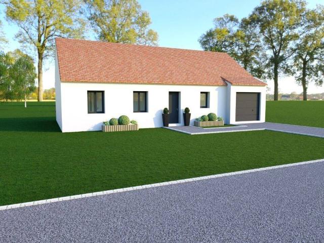 Maison 88 m² avec terrain à FOULANGUES 60