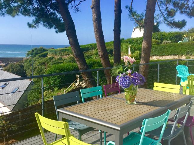 Maison 8 personnes DOELAN VUE MER ET PORT CLOHARS CARNOËT