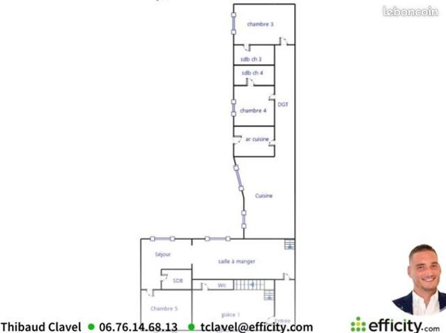 Maison 8 pièces 164 m²
