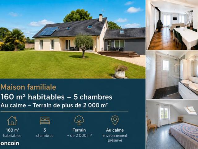 Maison 8 pièces 160 m²