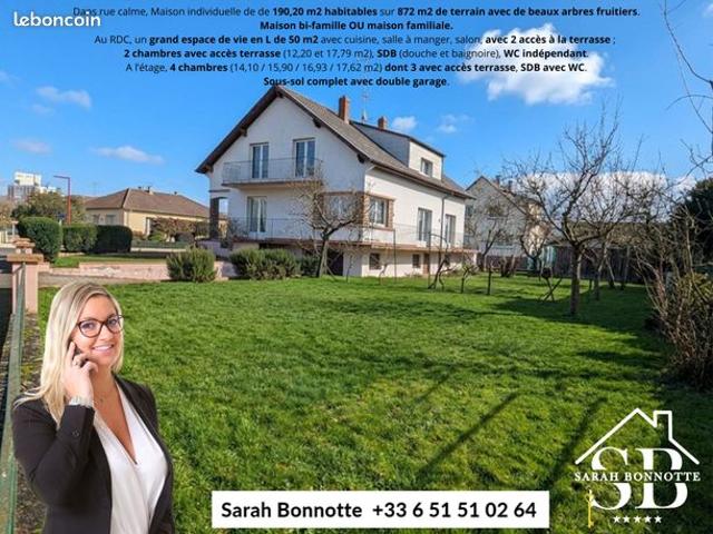 Maison 8 pièces 190 m²