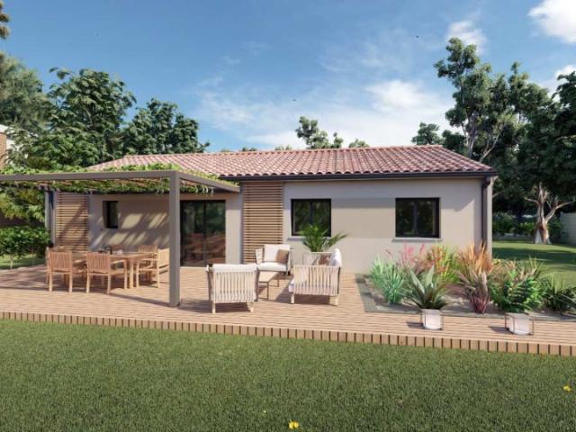 Maison 90 m2 st germain du puch