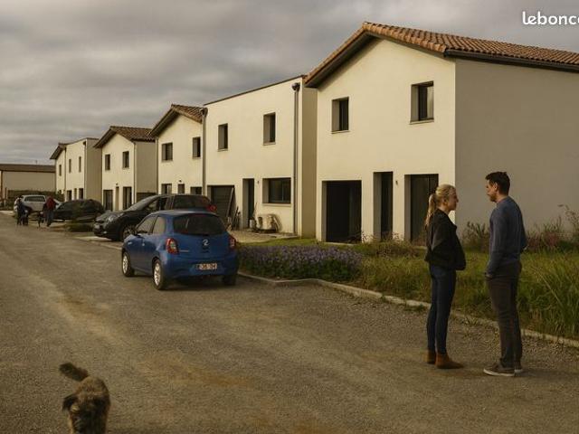 MAISON 90 m² + TERRAIN proche centre ville de Bourg de péage