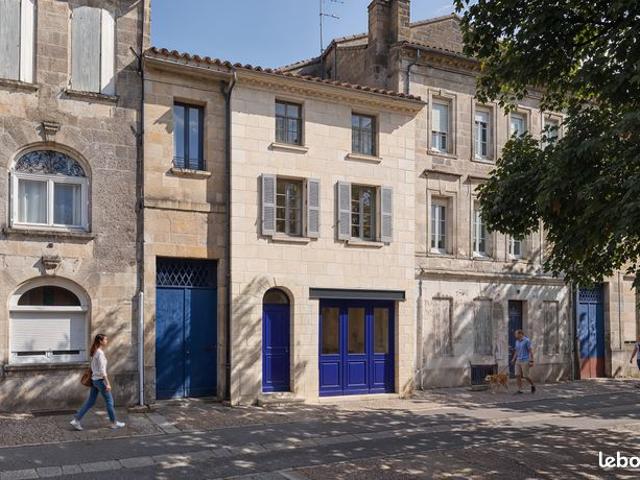 Maison 90 m² vue quais Libourne – Bien rare à aménager