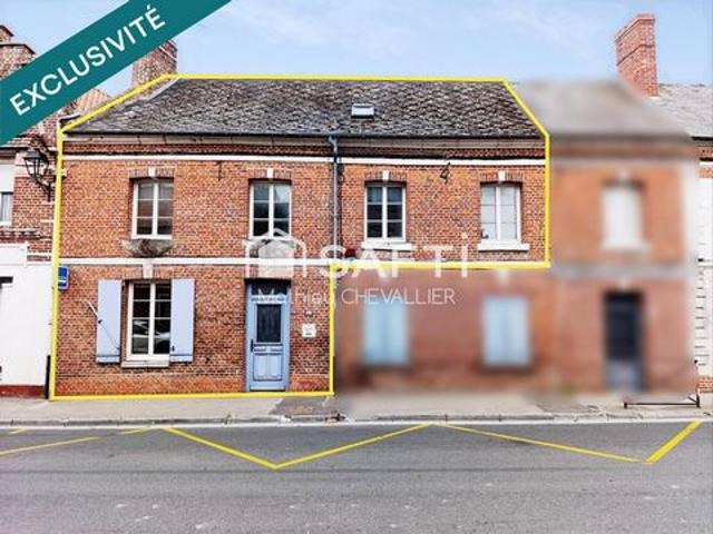 Maison 90 m² avec courette au cœur de Saint Riquier