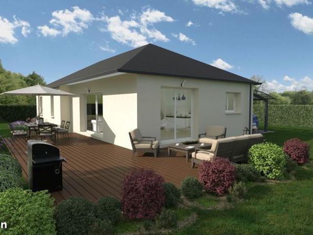 Maison 90 m² avec terrain à BOZOULS
