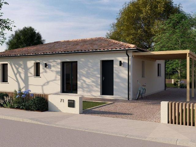 Maison 90 m² avec terrain à CAHORS 46