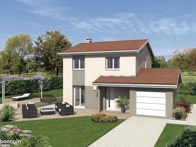 Maison 90 m² avec terrain à CHALEINS 01