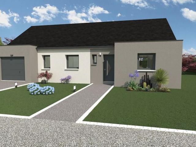 Maison 90 m² avec terrain à FLERS SUR NOYE 80