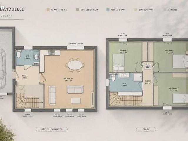 Maison 90 m² La Bouexiere